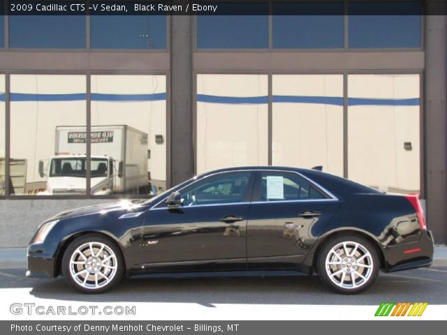 2009 Cadillac CTS -V Sedan in Black Raven
