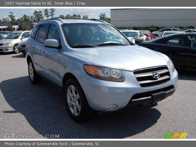 2007 Hyundai Santa Fe SE in Silver Blue