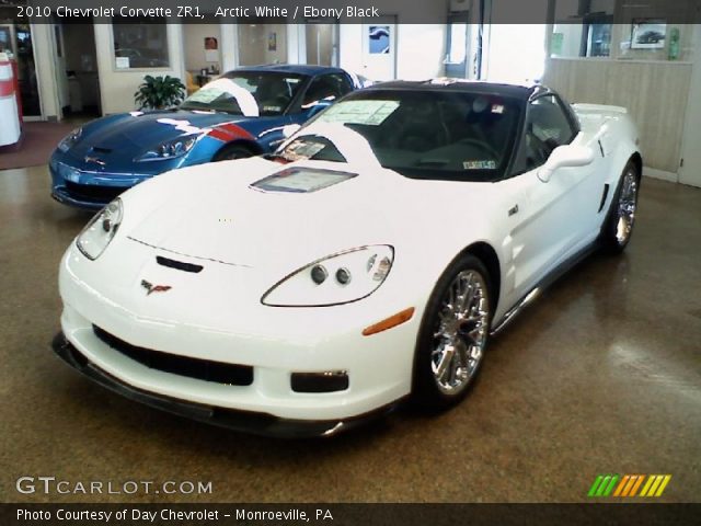 2010 Chevrolet Corvette ZR1 in Arctic White