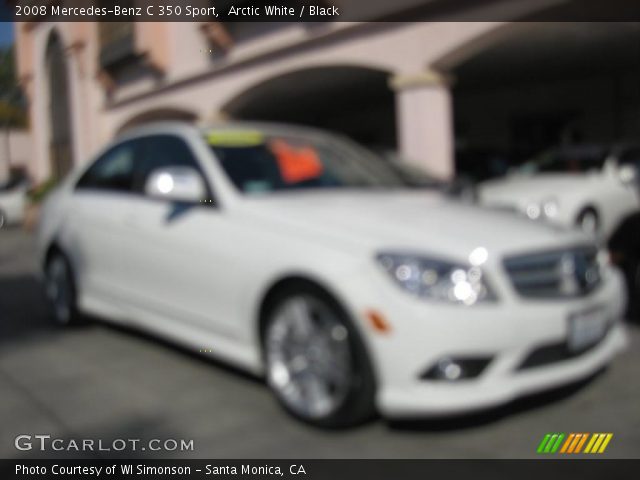 2008 Mercedes-Benz C 350 Sport in Arctic White