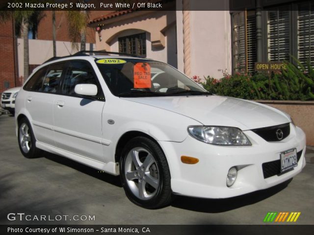 2002 Mazda Protege 5 Wagon in Pure White