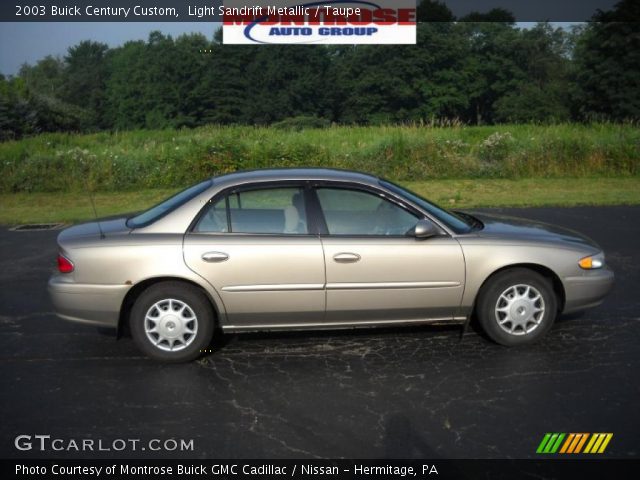 2003 Buick Century Custom in Light Sandrift Metallic