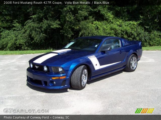 2008 Ford Mustang Roush 427R Coupe in Vista Blue Metallic