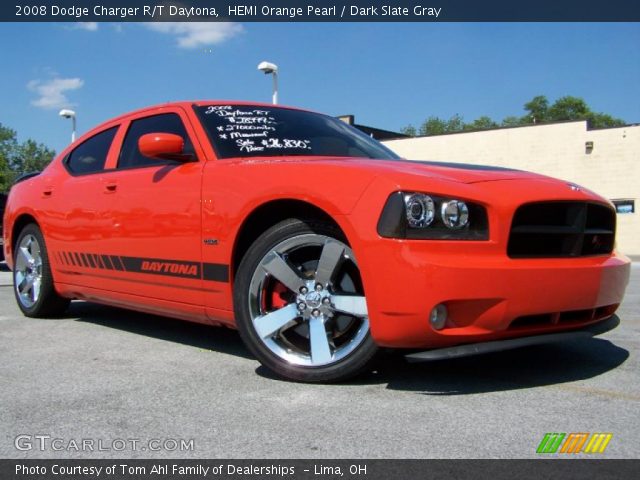 2008 Dodge Charger R/T Daytona in HEMI Orange Pearl