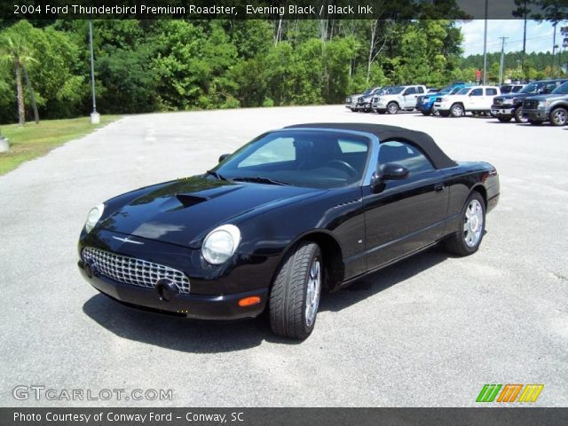 2004 Ford Thunderbird Premium Roadster in Evening Black