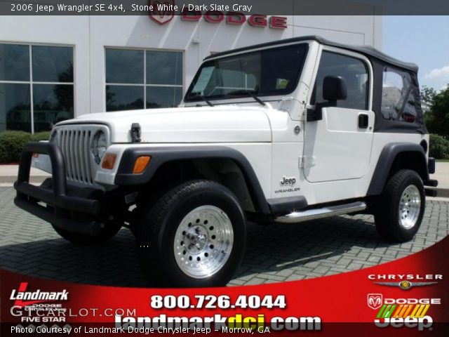 2006 Jeep Wrangler SE 4x4 in Stone White