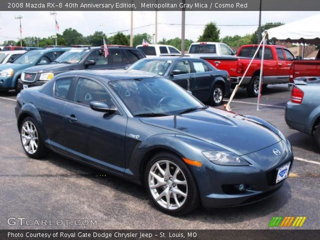 2008 Mazda RX-8 40th Anniversary Edition in Metropolitan Gray Mica