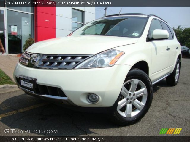2007 Nissan Murano SL AWD in Glacier Pearl White
