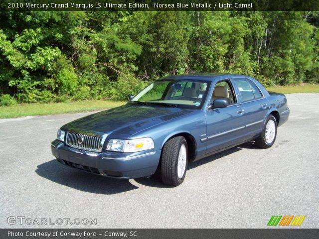 2010 Mercury Grand Marquis LS Ultimate Edition in Norsea Blue Metallic