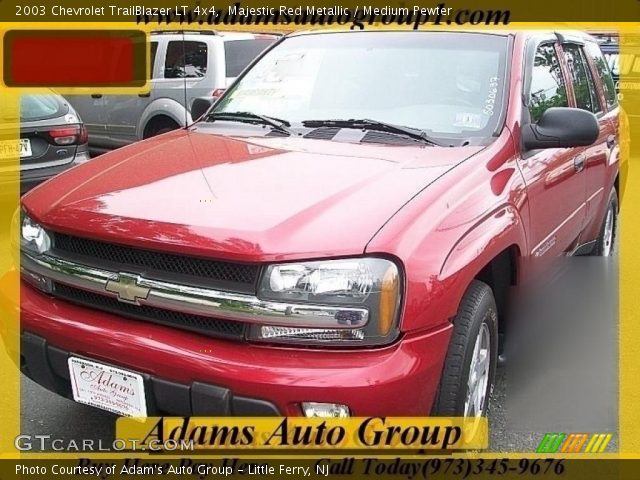 2003 Chevrolet TrailBlazer LT 4x4 in Majestic Red Metallic