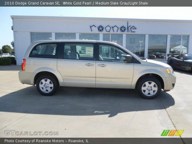 2010 Dodge Grand Caravan SE in White Gold Pearl