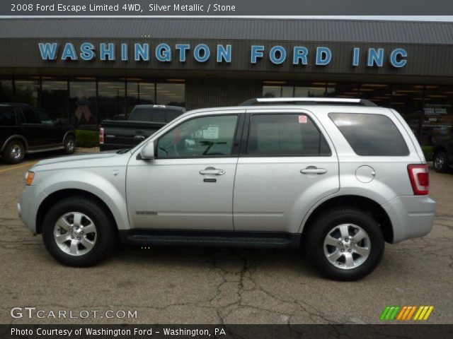 2008 Ford Escape Limited 4WD in Silver Metallic