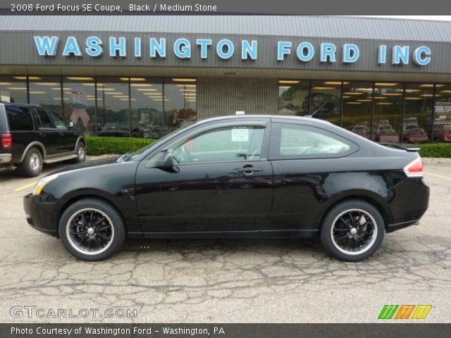 2008 Ford Focus SE Coupe in Black