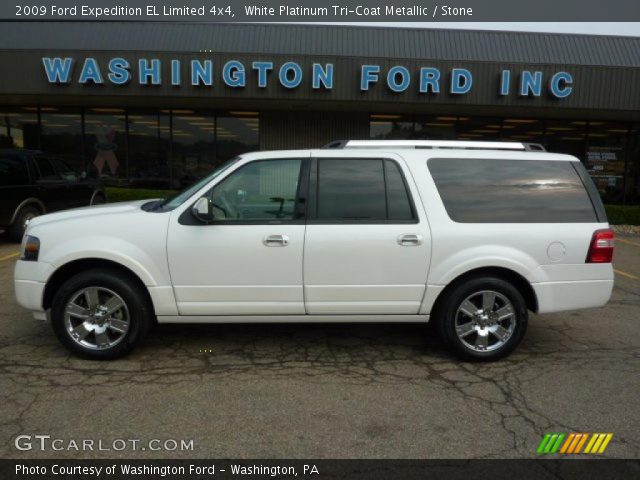 2009 Ford Expedition EL Limited 4x4 in White Platinum Tri-Coat Metallic