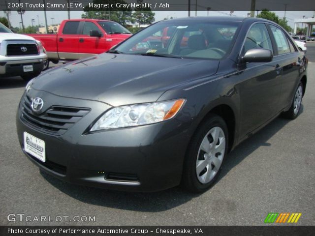 2008 Toyota Camry LE V6 in Magnetic Gray Metallic