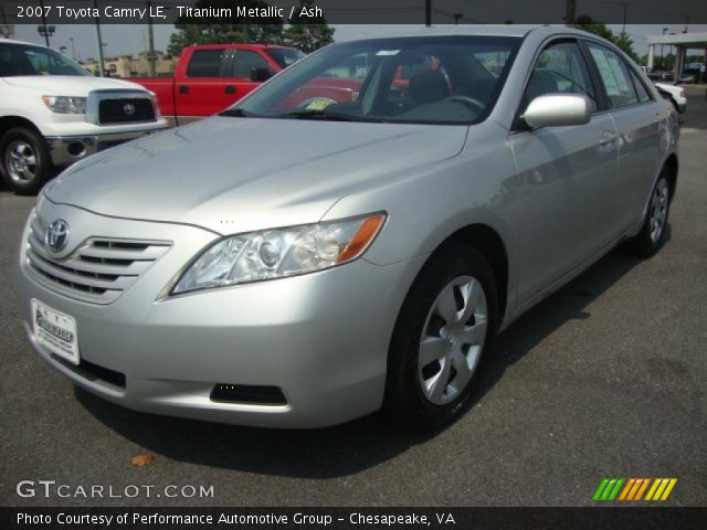 2007 Toyota Camry LE in Titanium Metallic
