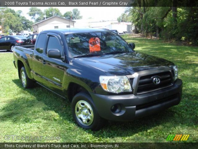 2008 Toyota Tacoma Access Cab in Black Sand Pearl
