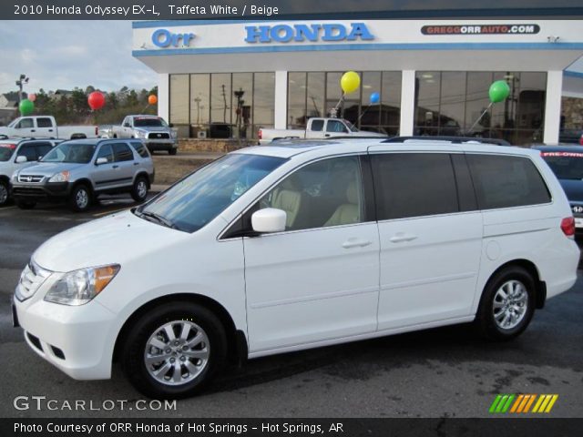 2010 Honda Odyssey EX-L in Taffeta White