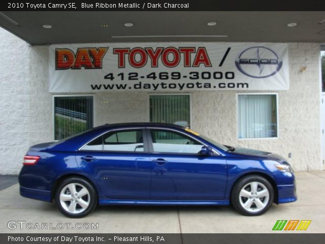 2010 Toyota Camry SE in Blue Ribbon Metallic