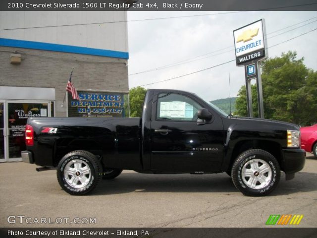 2010 Chevrolet Silverado 1500 LT Regular Cab 4x4 in Black