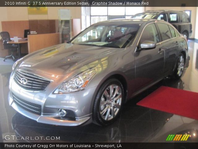 2010 Infiniti G  37 S Anniversary Edition Sedan in Graphite Shadow