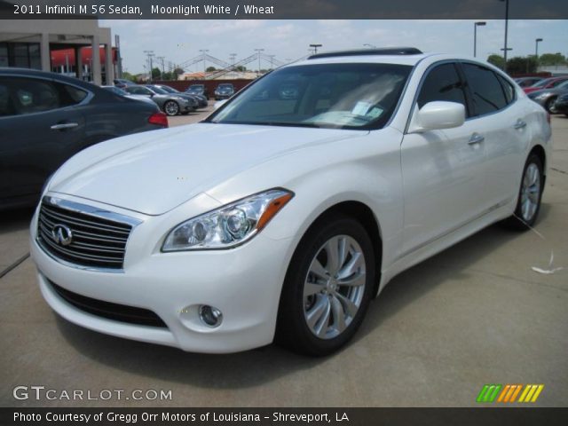 2011 Infiniti M 56 Sedan in Moonlight White