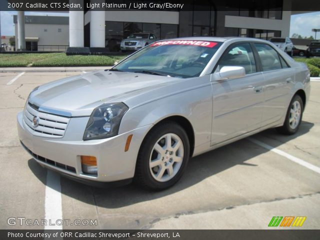 2007 Cadillac CTS Sedan in Light Platinum