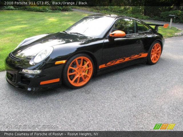 2008 Porsche 911 GT3 RS in Black/Orange
