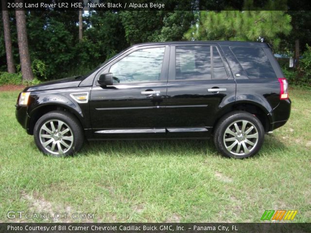 2008 Land Rover LR2 HSE in Narvik Black