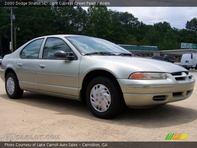 2000 Dodge Stratus SE in Light Cypress Green Pearl