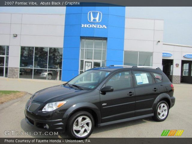 2007 Pontiac Vibe  in Abyss Black