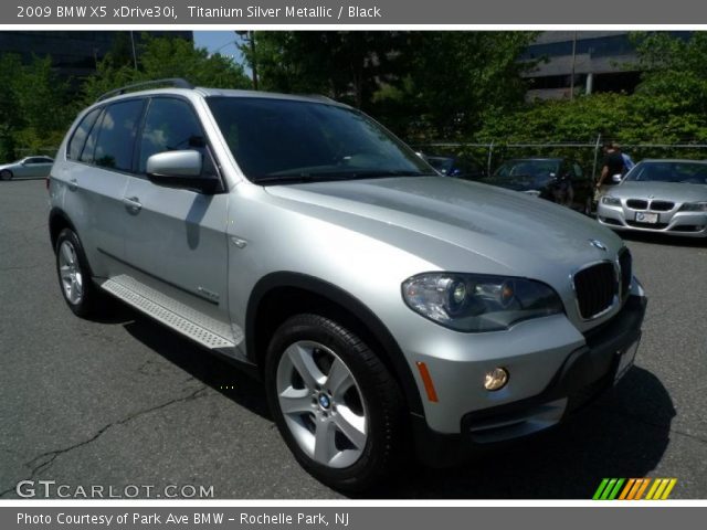 2009 BMW X5 xDrive30i in Titanium Silver Metallic