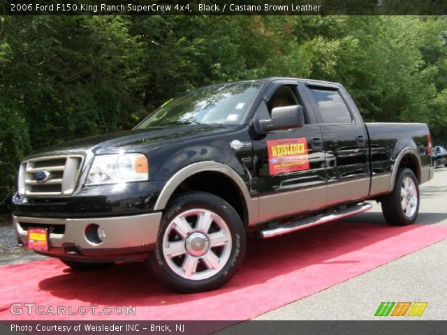 2006 Ford F150 King Ranch SuperCrew 4x4 in Black