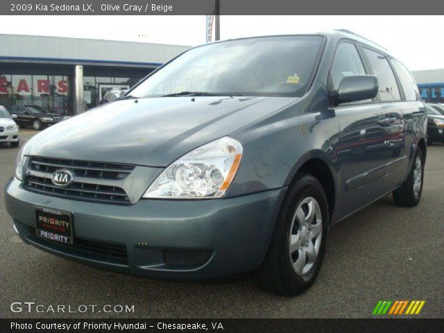 2009 Kia Sedona LX in Olive Gray