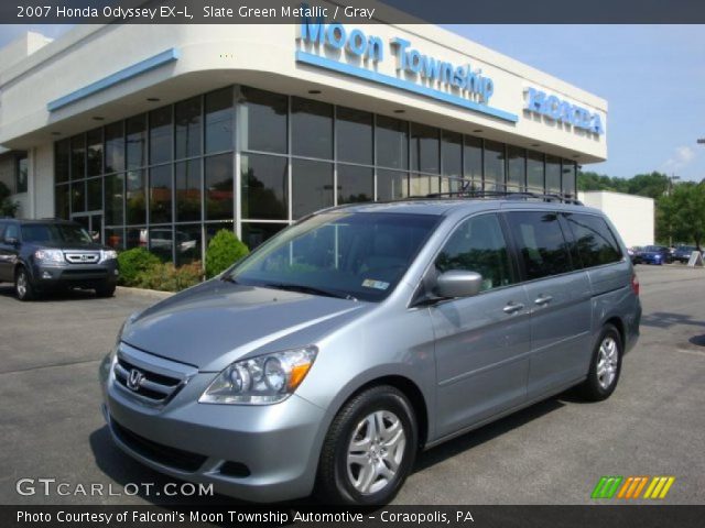2007 Honda Odyssey EX-L in Slate Green Metallic