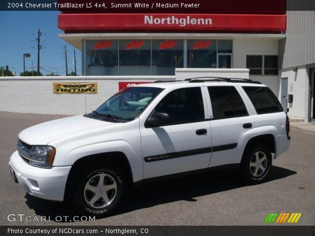 2004 Chevrolet TrailBlazer LS 4x4 in Summit White