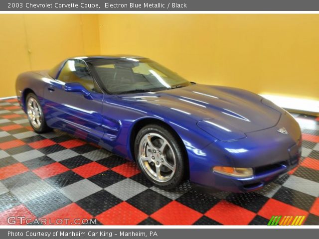 2003 Chevrolet Corvette Coupe in Electron Blue Metallic