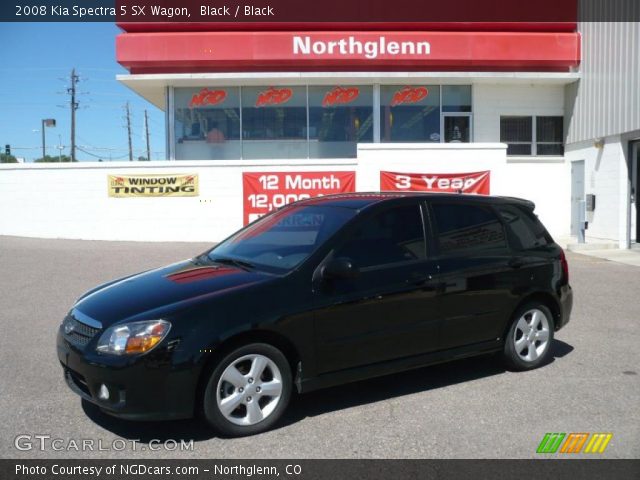 2008 Kia Spectra 5 SX Wagon in Black
