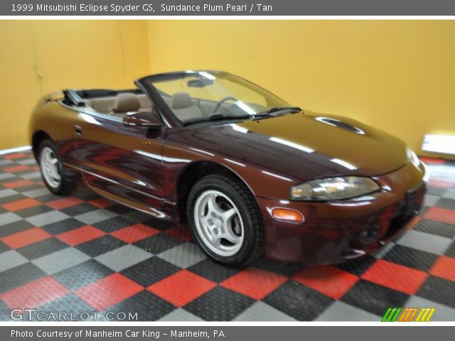 1999 Mitsubishi Eclipse Spyder GS in Sundance Plum Pearl