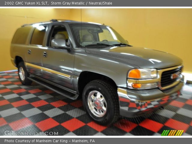 2002 GMC Yukon XL SLT in Storm Gray Metallic