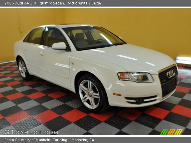 2006 Audi A4 2.0T quattro Sedan in Arctic White