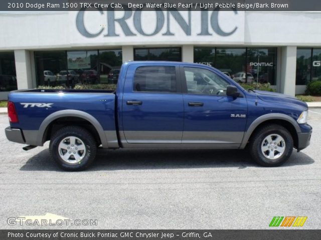 2010 Dodge Ram 1500 TRX Crew Cab in Deep Water Blue Pearl