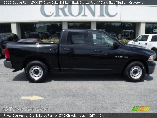 2010 Dodge Ram 1500 ST Crew Cab in Brilliant Black Crystal Pearl