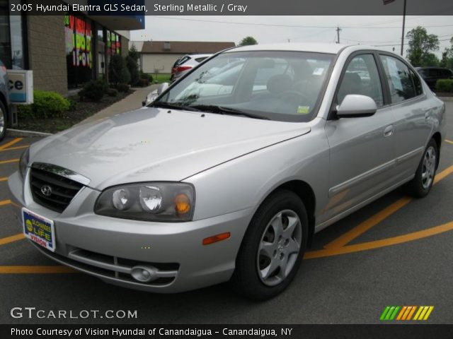 2005 Hyundai Elantra GLS Sedan in Sterling Metallic