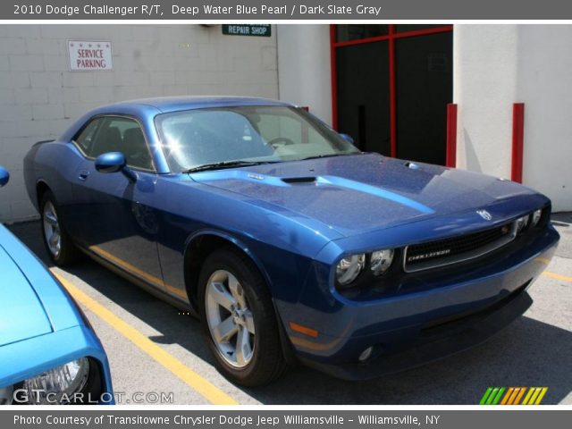 2010 Dodge Challenger R/T in Deep Water Blue Pearl