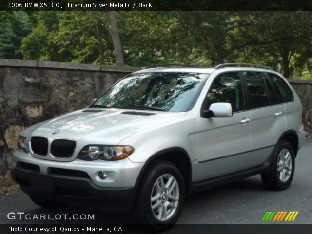 2006 BMW X5 3.0i in Titanium Silver Metallic