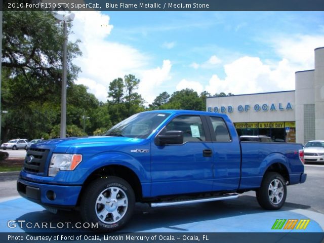 2010 Ford F150 STX SuperCab in Blue Flame Metallic