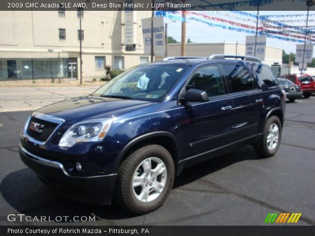 2009 GMC Acadia SLE AWD in Deep Blue Metallic