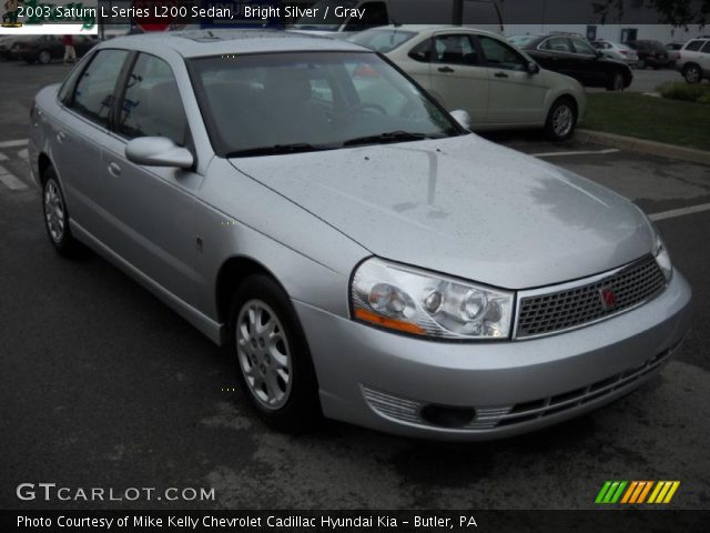 2003 Saturn L Series L200 Sedan in Bright Silver