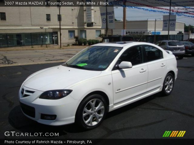 2007 Mazda MAZDA3 s Touring Sedan in Rally White
